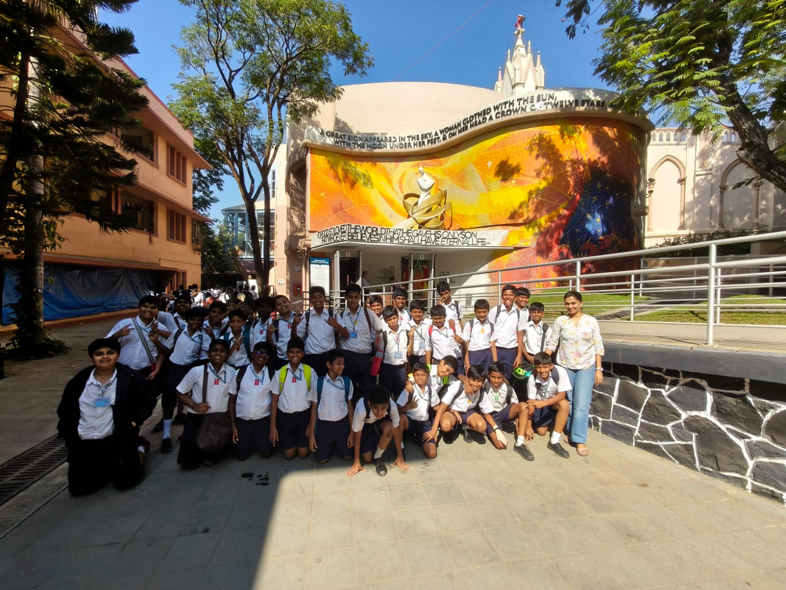 A Blessed Day for our Young Pilgrims